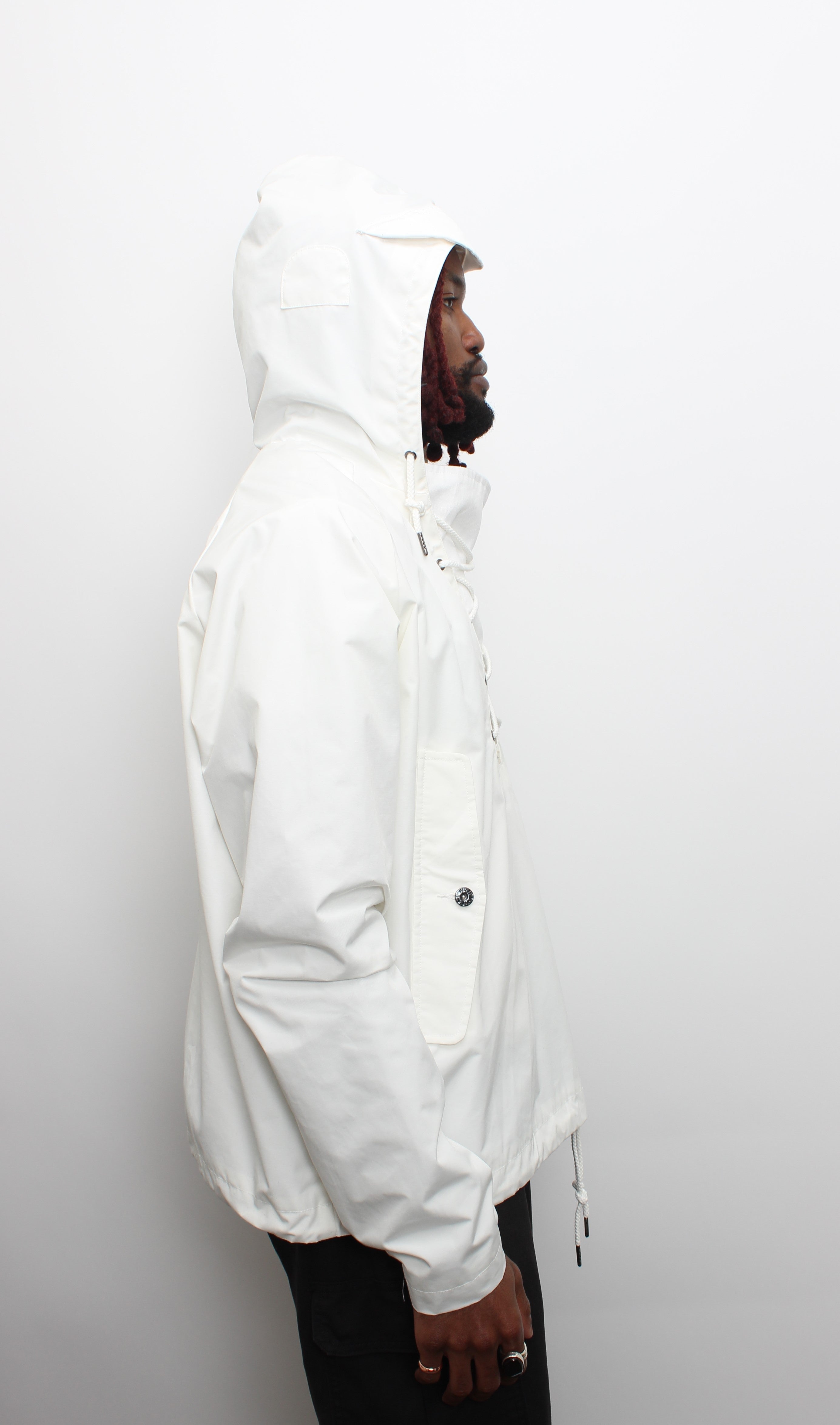 White Hero Anorak