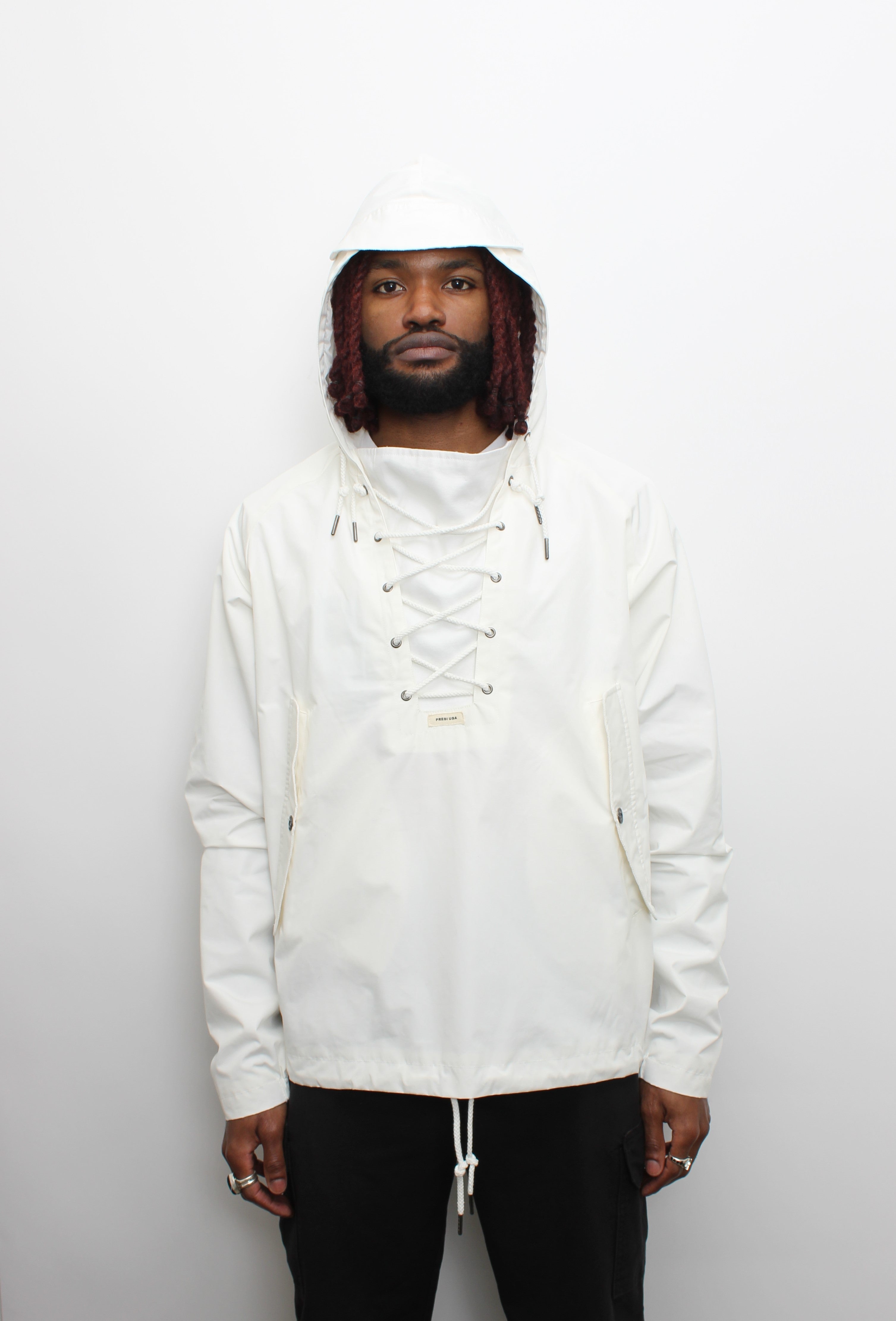 White Hero Anorak