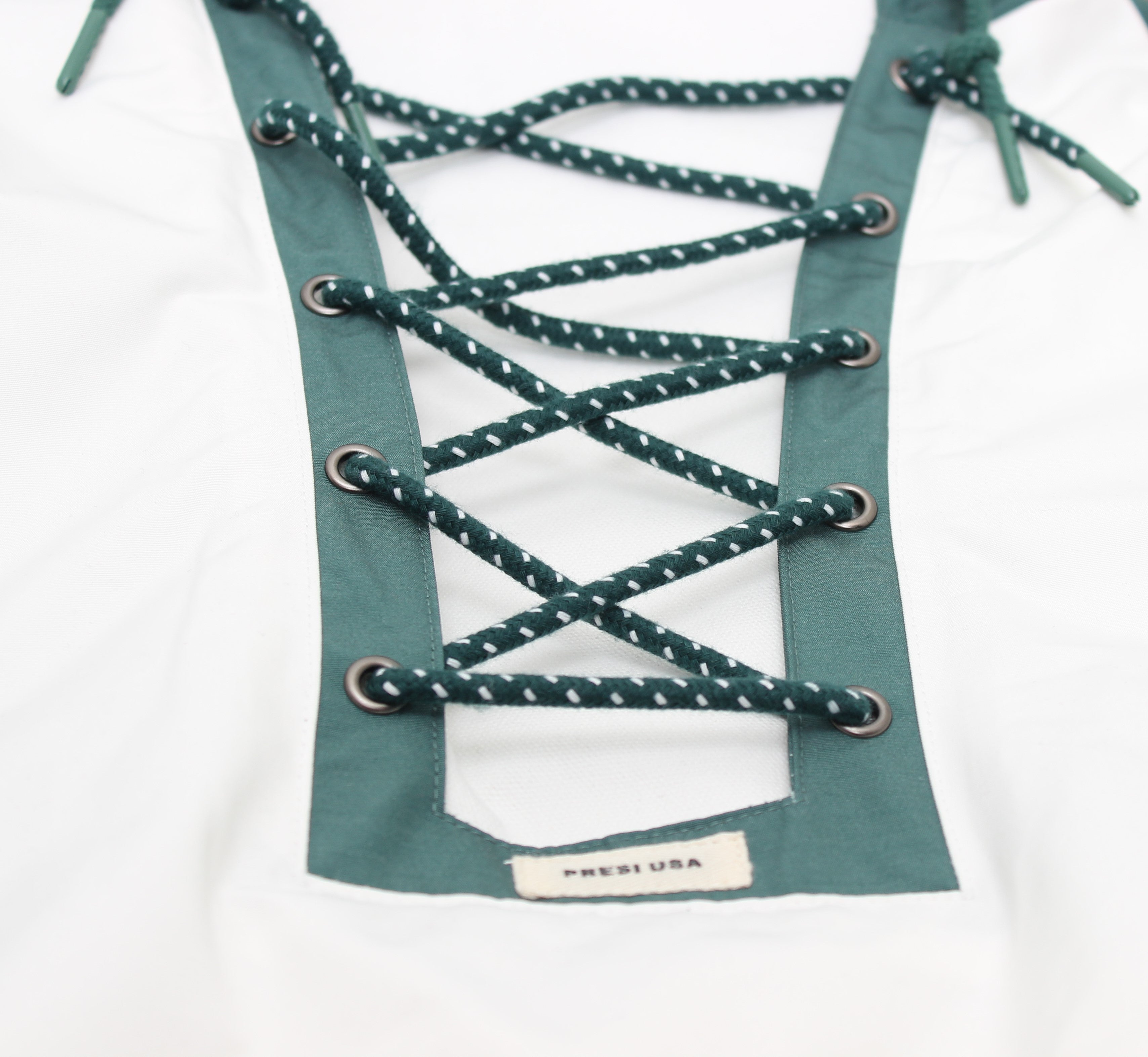 Hunter Green/ White Hero Anorak