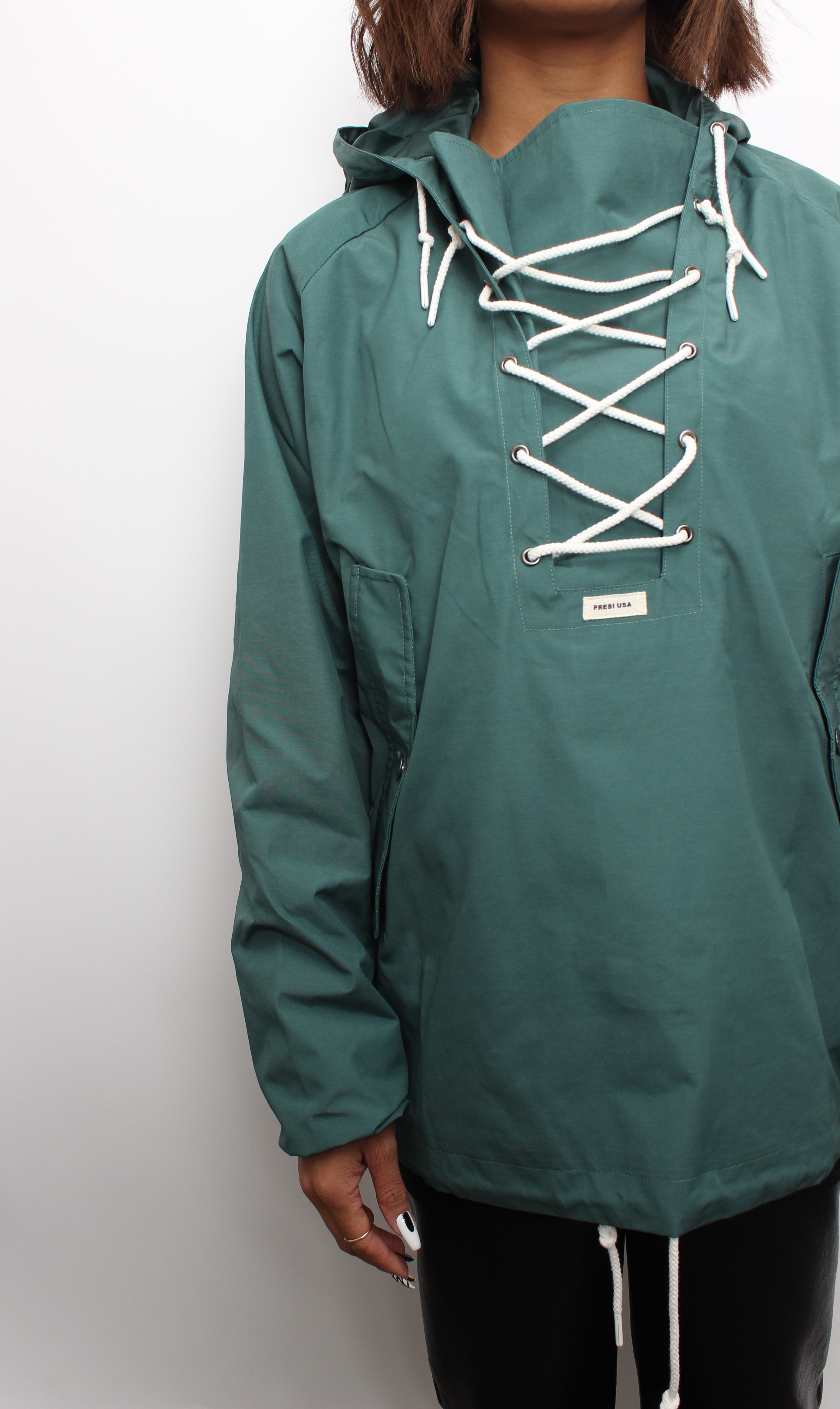 Hunter Green Hero Anorak