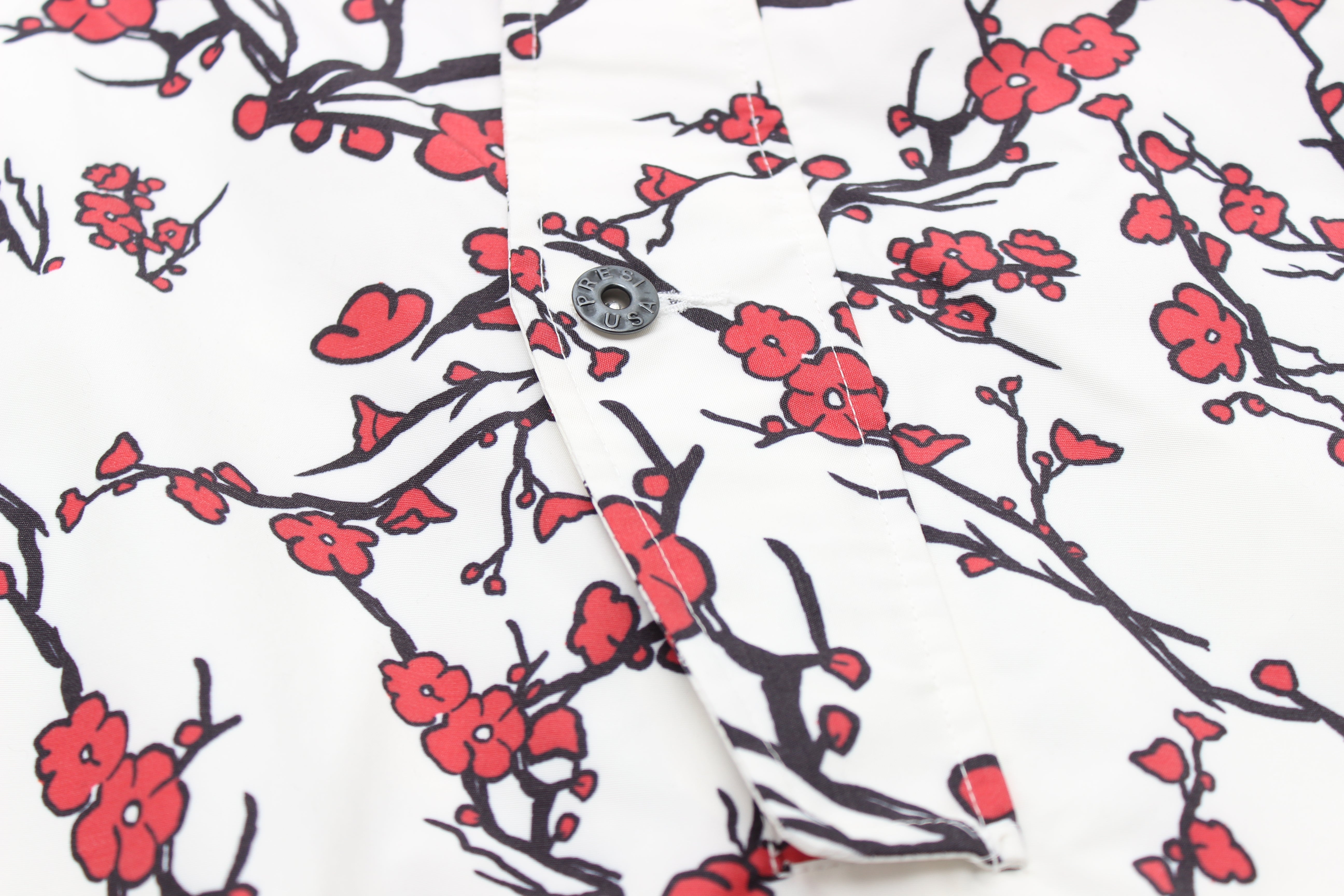 White Cherry Blossom Hero Anorak