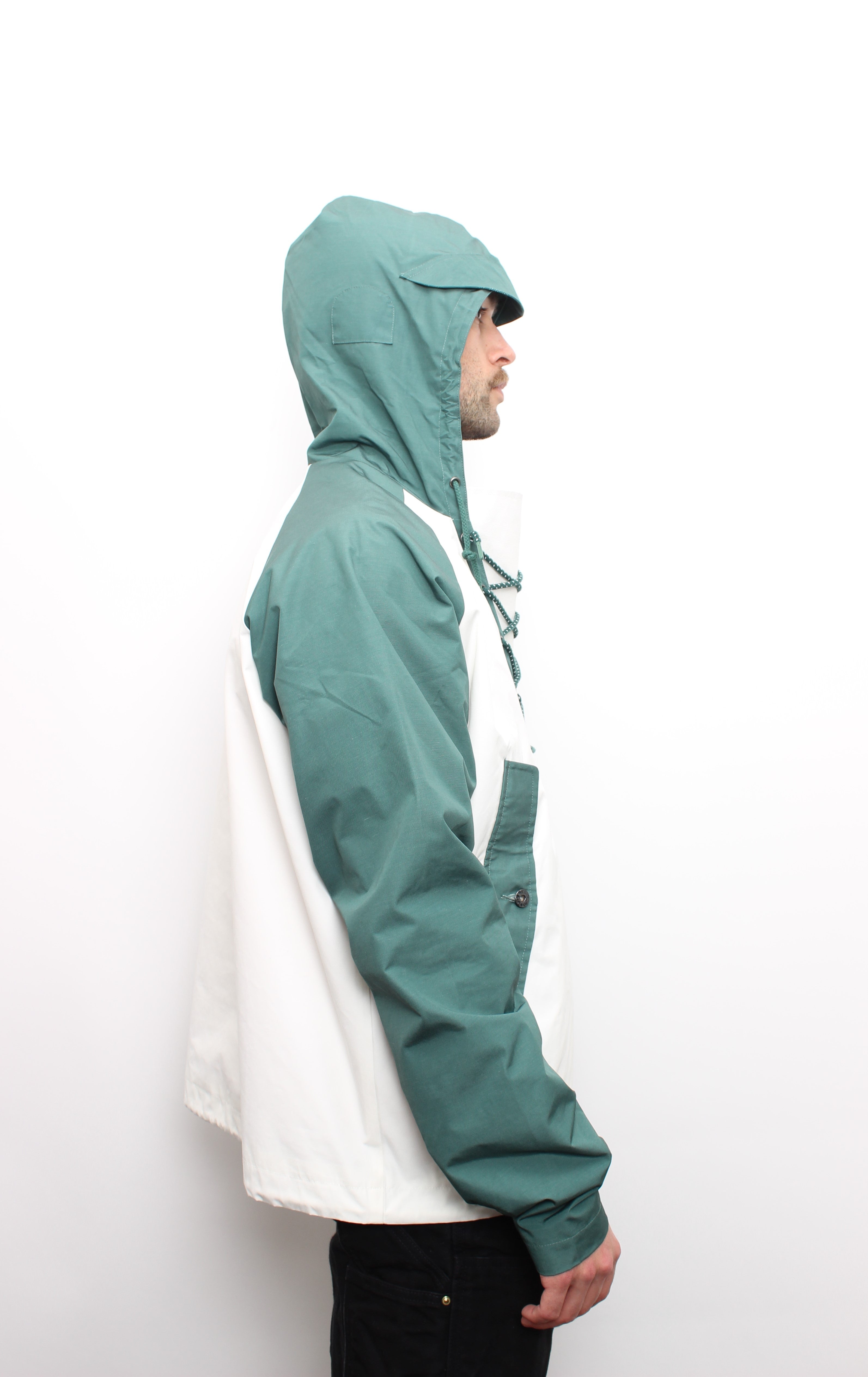 HUNTER - HUNTER  アノラック　ナイロンジャンパー Hunter Green/ White Hero Anorak
