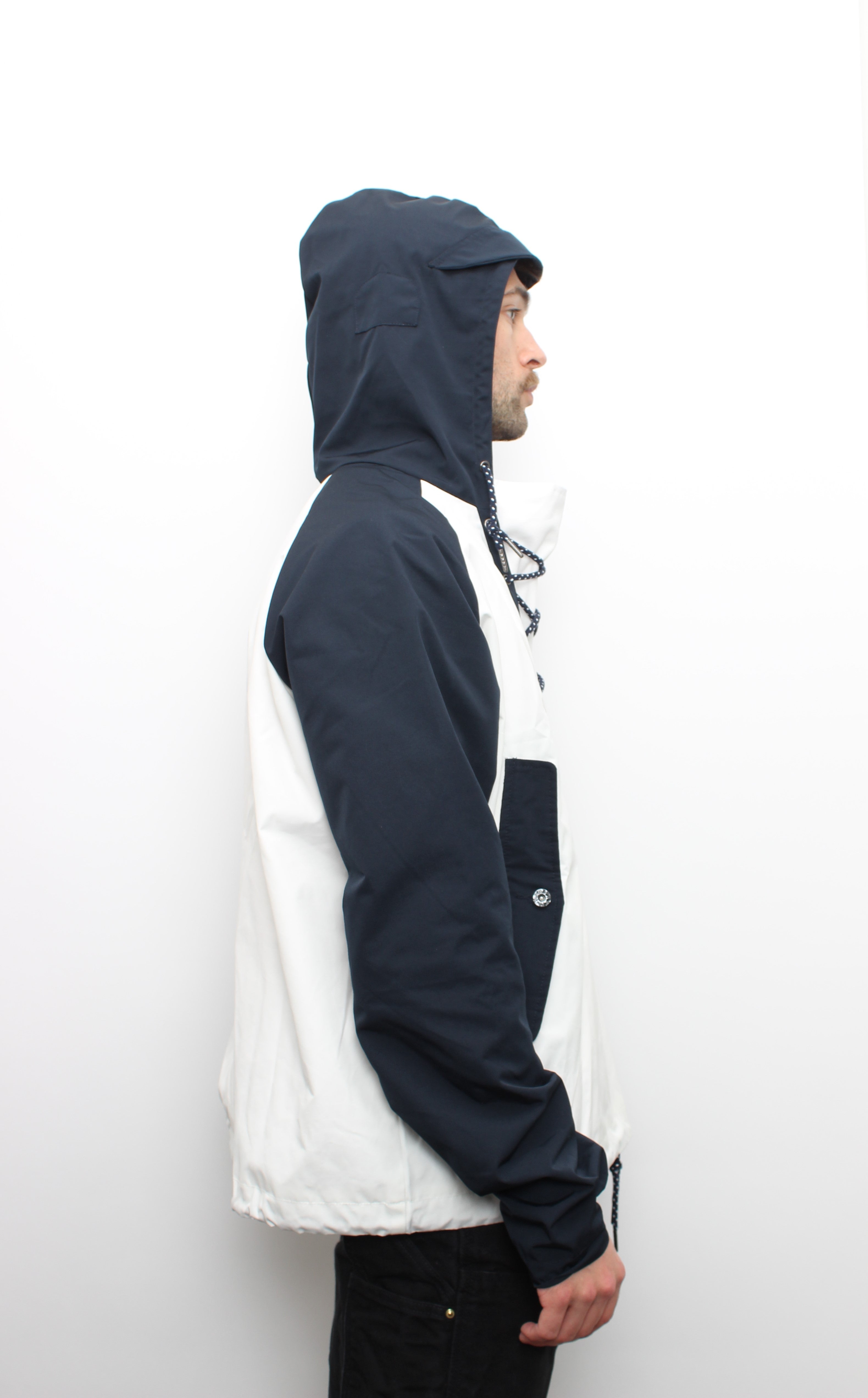 Navy/ White Hero Anorak
