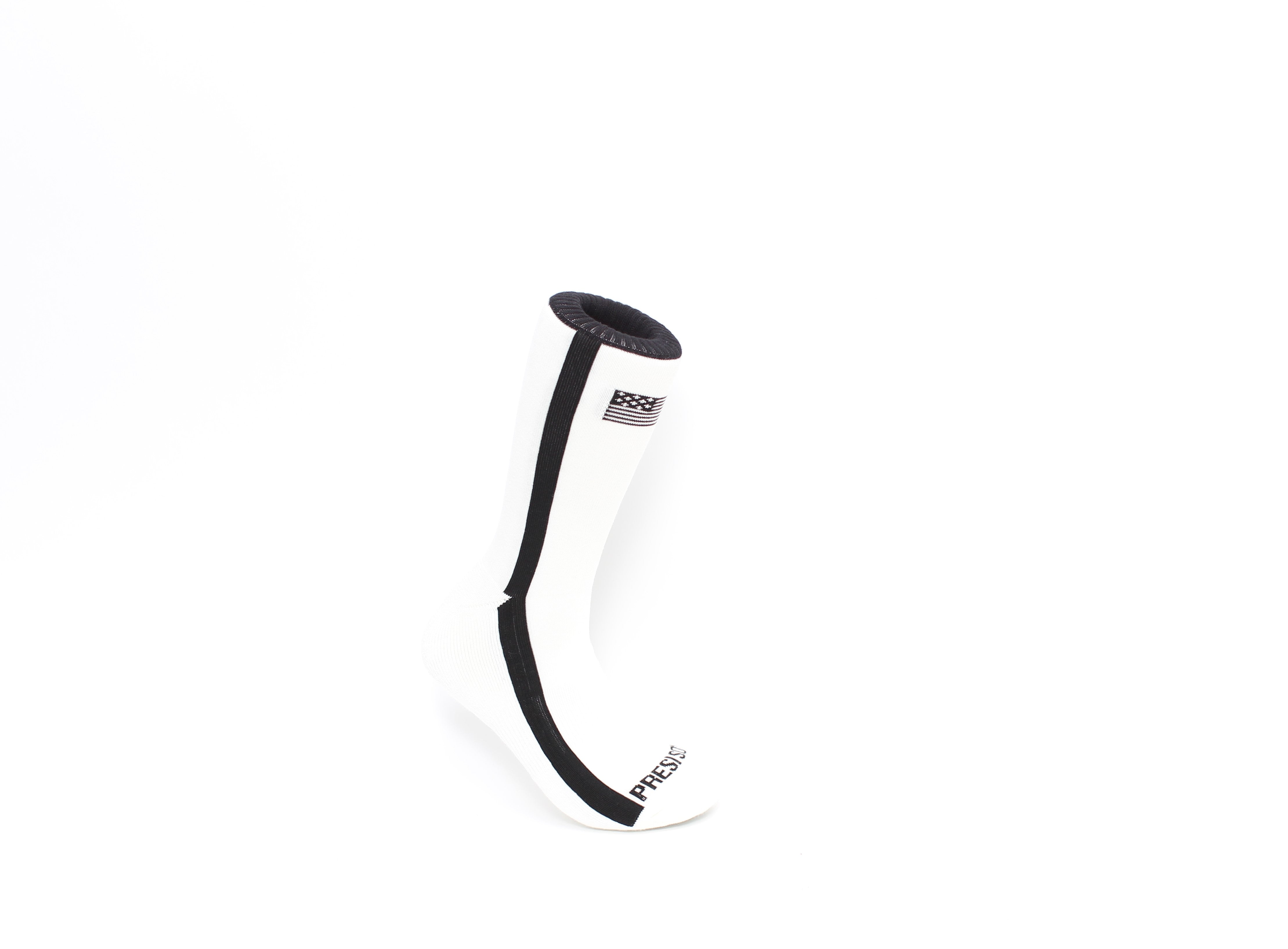 Black & White Americana Sock