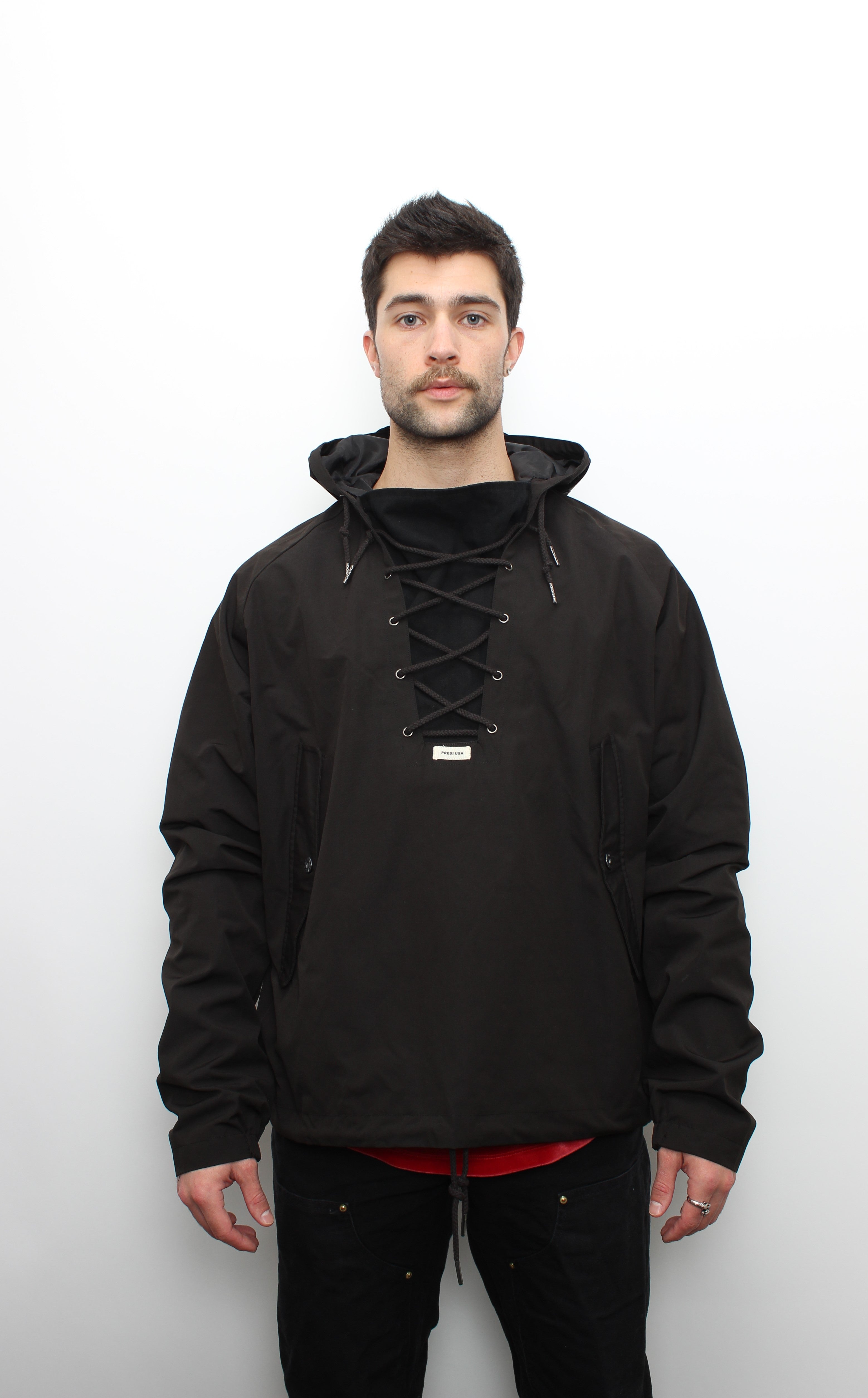 Black Hero Anorak