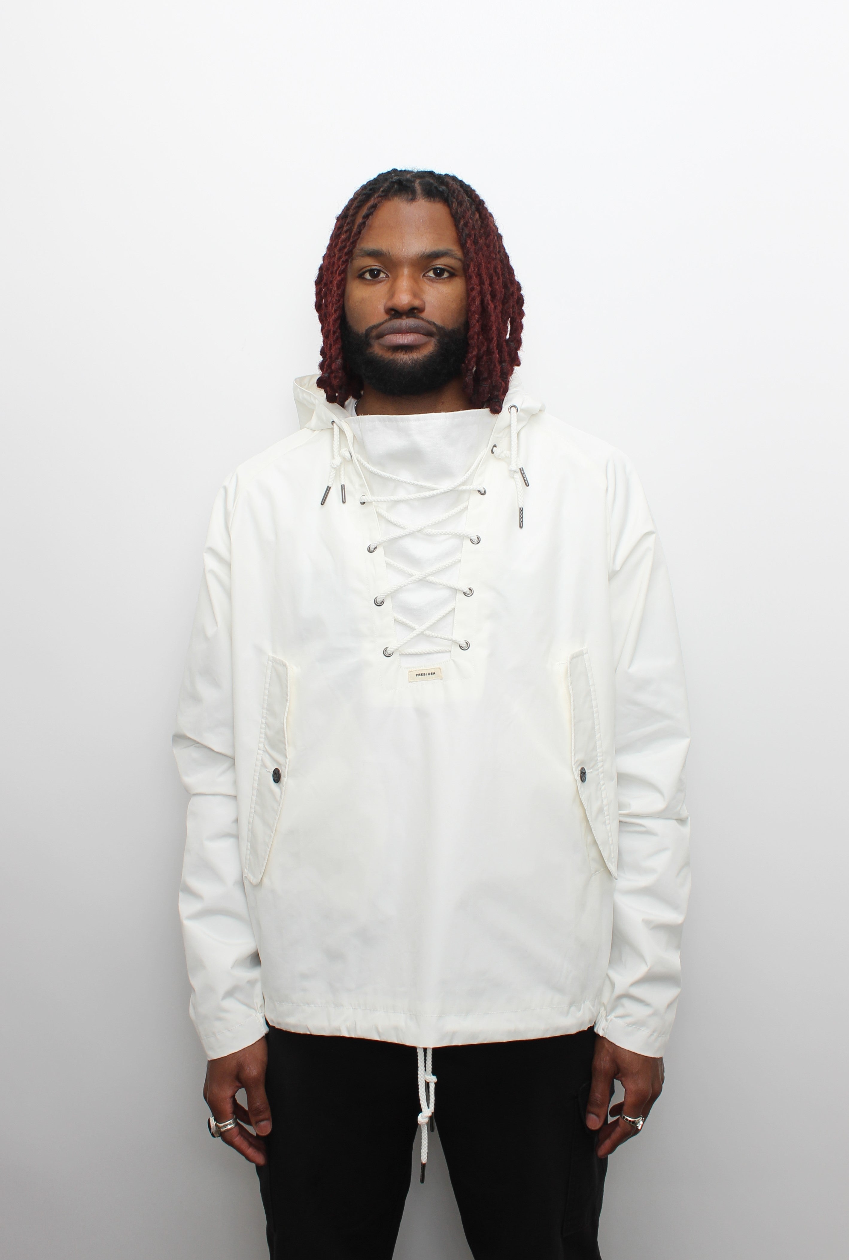 White Hero Anorak